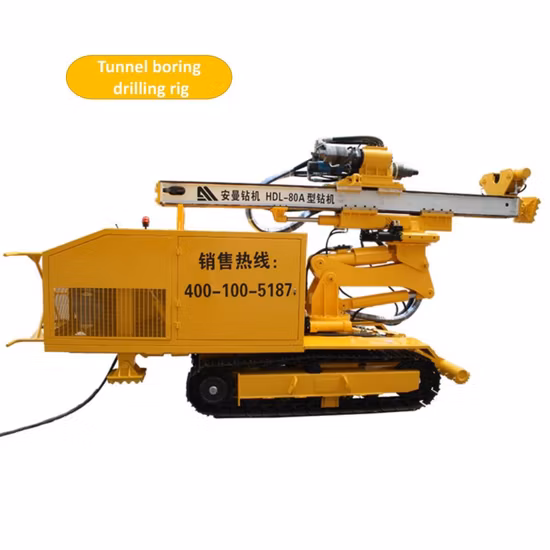 Hdl-80A Wide Coverage Wide Application Range Fast-Selling Goods Tunnel Boring Drilling Rig Machine Companies