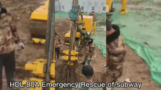 Hdl-80A Wide Coverage Wide Application Range Fast-Selling Goods Tunnel Boring Drilling Rig Machine Companies