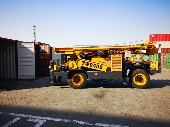 Jcdrill 200m, máquina de perforación de pozos con motor diésel montado en remolque, equipo de perforación rotatorio de petróleo DTH portátil, plataforma de perforación de pozos de agua